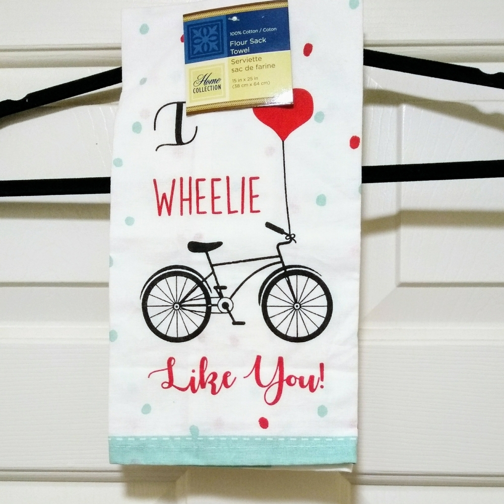 "I Wheelie Like You" Flour Sack Towel | Serviette